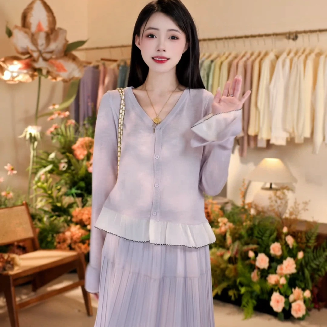 【800-900新款现货合集1】 初夏设计感女宽松韩系减龄风百搭上衣