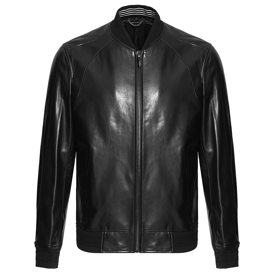 【反季福利】RARE意大利威雅男装秋冬款皮衣外套羊皮潮流夹克