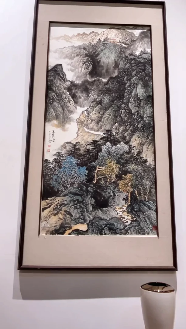 国画赵进才国画作品《山水》
