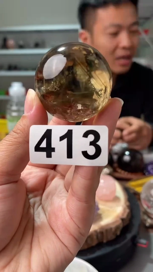 未镶嵌水晶大型摆件（非配饰）茶水晶球 413