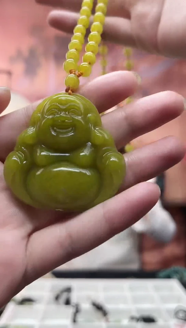 未镶嵌岫玉吊坠多样性发货拍一发一