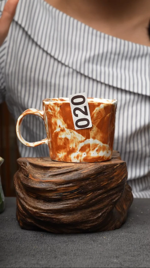 杯子020景德镇手创颜色釉杯（食品级）