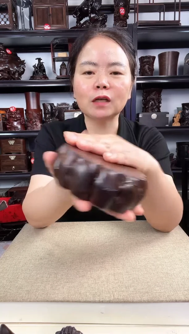 木大号竹节圆老李红木工艺品
