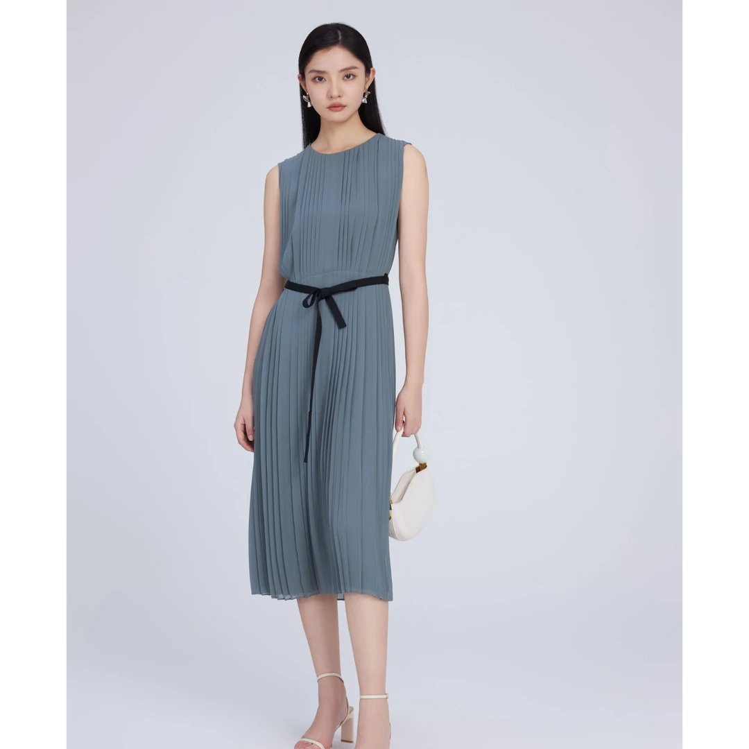 【粉丝专享】FINITY 新款气质连衣裙设计感休闲时尚裙子 F20WC5121L