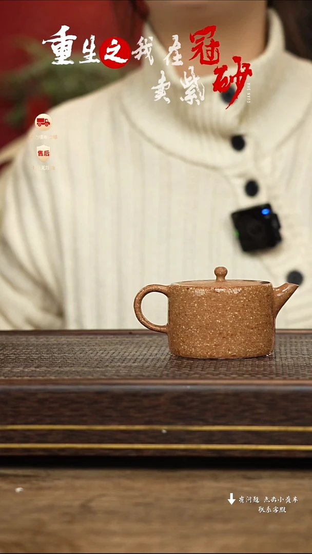 【闪购商品】紫砂茶壶冠砂茶器20