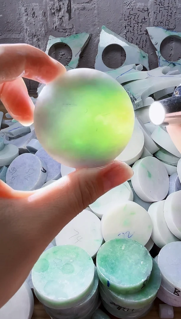 裸石翡翠天然翡翠A货306