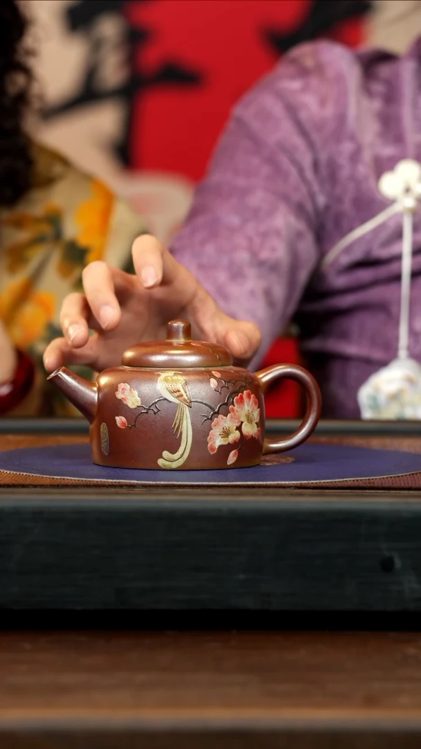 【闪购商品】紫砂茶壶YJY 柴烧 百纳 251cc