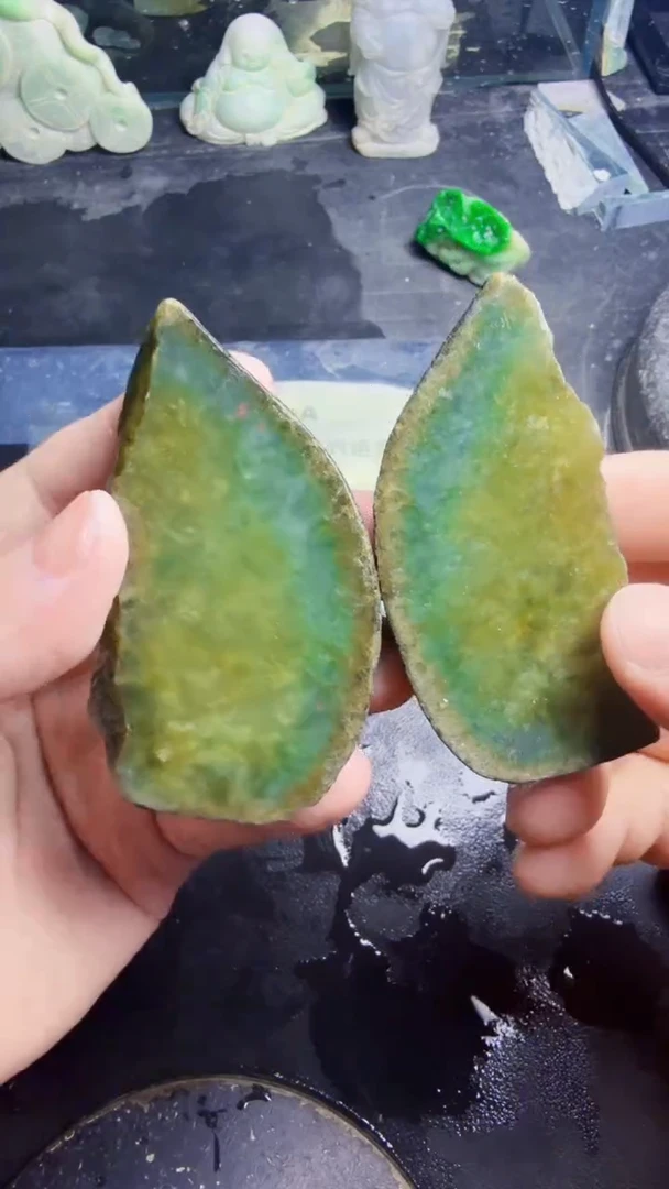 未镶嵌挂件翡翠用****8天然翡翠131