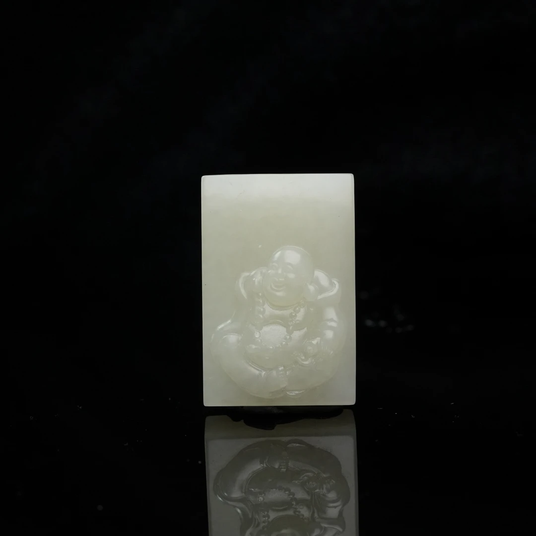5和田玉蜂蜜水吊坠/300101保利厦门拍卖