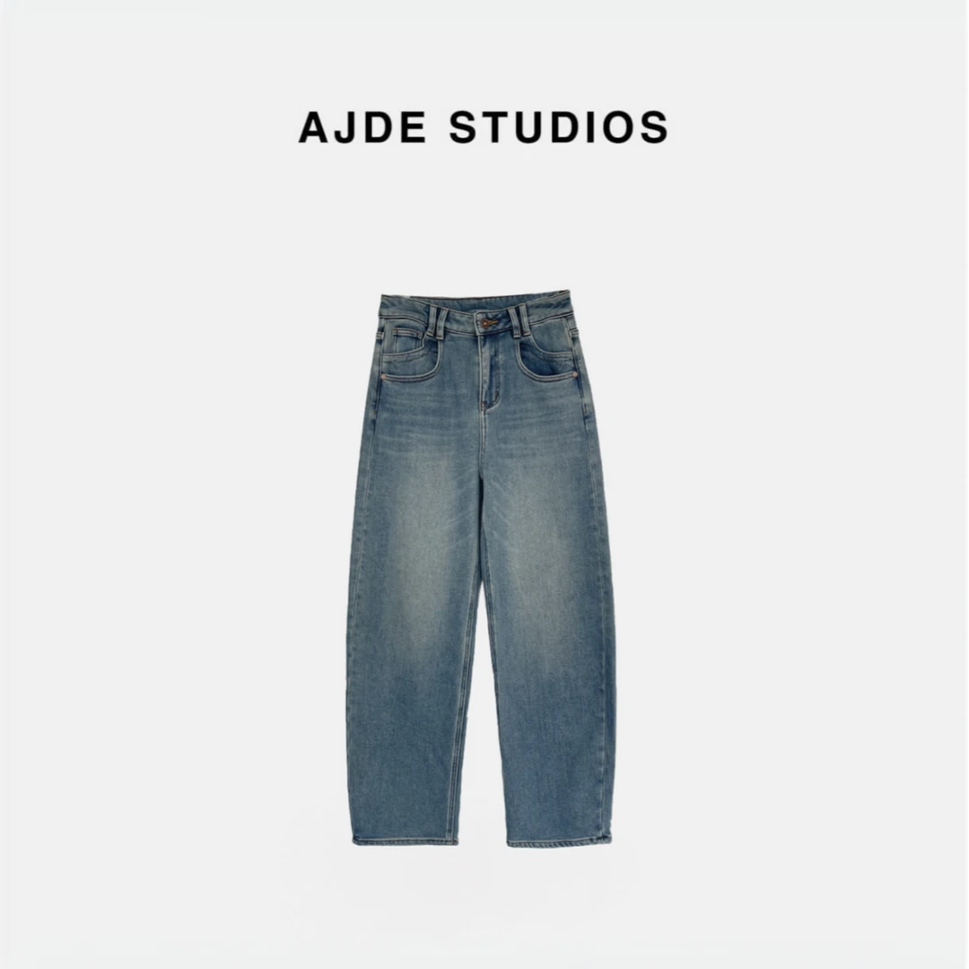 AJDE｜8506擦色牛仔裤 QZ