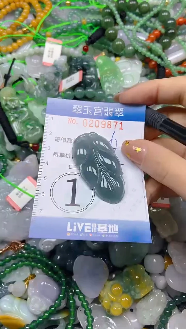 颈饰未镶嵌翡翠闪购C0209871
