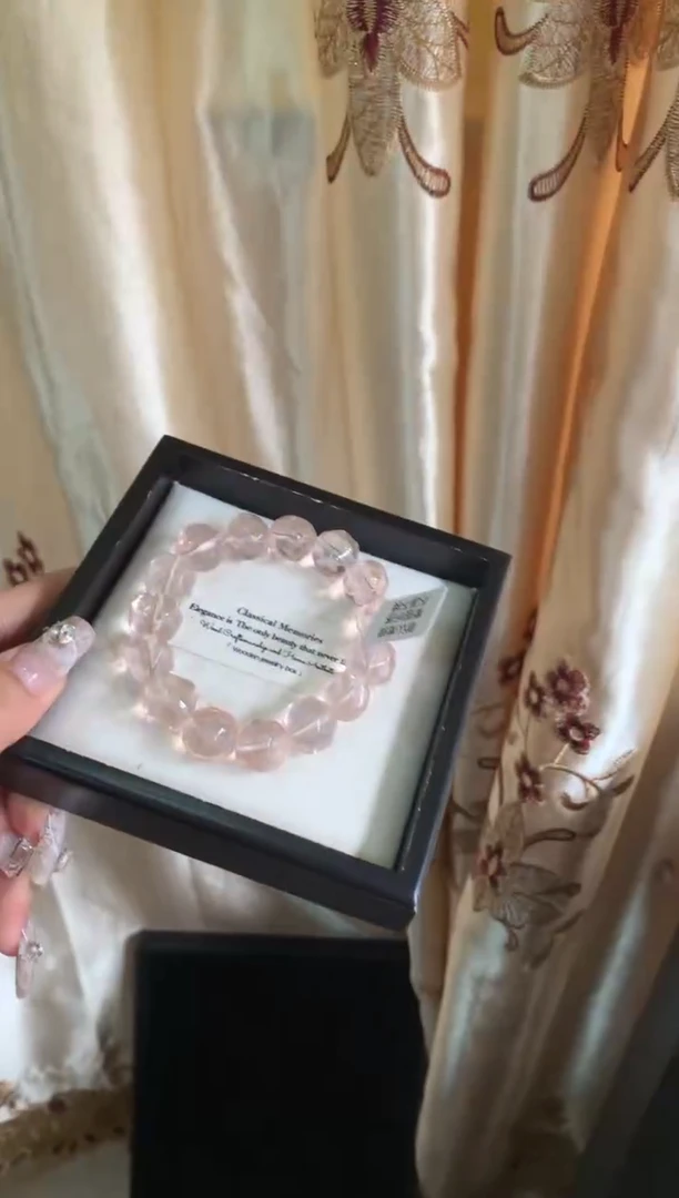 【闪购商品】水晶手链未镶嵌多样性发其一 14mm C35