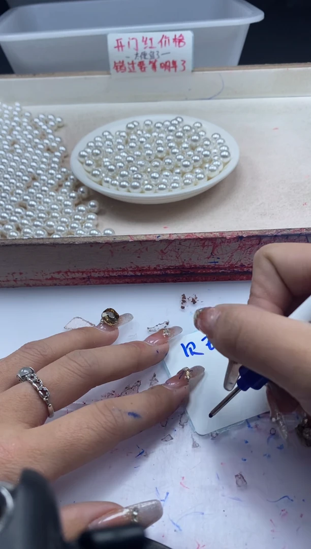 【闪购商品】拼合珍珠（马贝珠）颈饰未镶嵌w847贝珠8mm*40颗