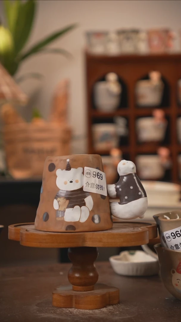 可爱川谷原创陶瓷7.1直播福利微瑕969