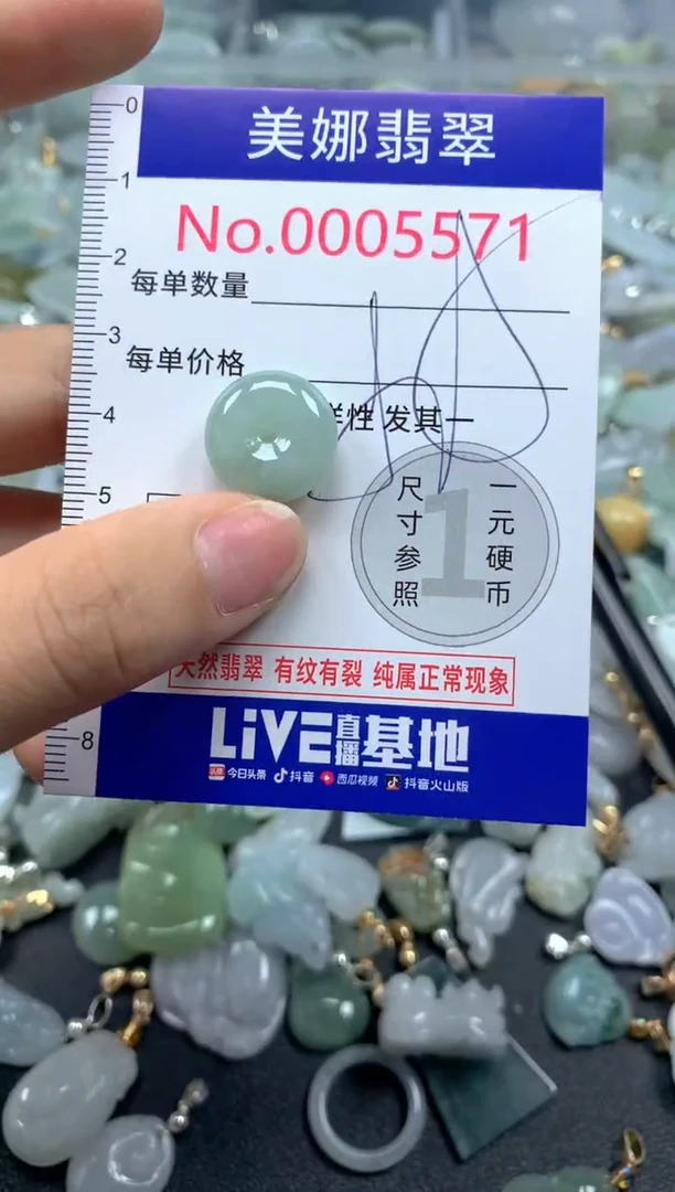 颈饰未镶嵌翡翠5571