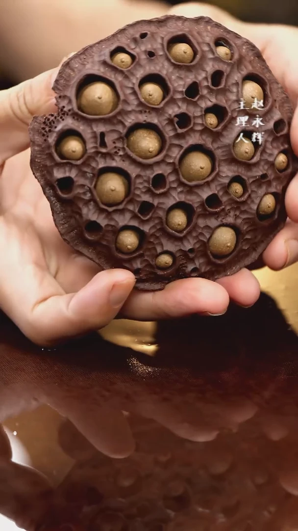 紫砂茶宠紫砂 莲子