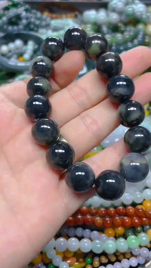 颈饰未镶嵌翡翠13mm/ Z /翡翠A货，一件也是批发价