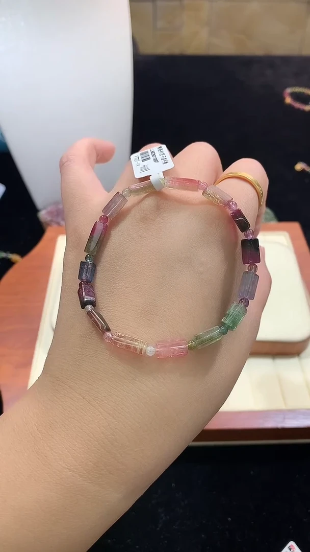 未镶嵌手链碧玺独家设计款多样性发其一