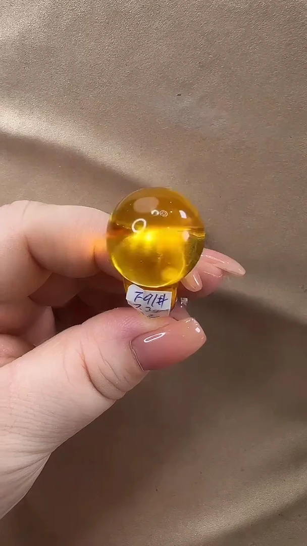 琥珀颈饰未镶嵌戒指