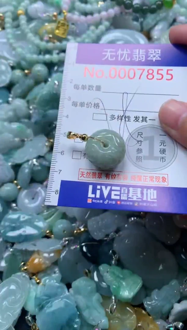 颈饰未镶嵌翡翠7855