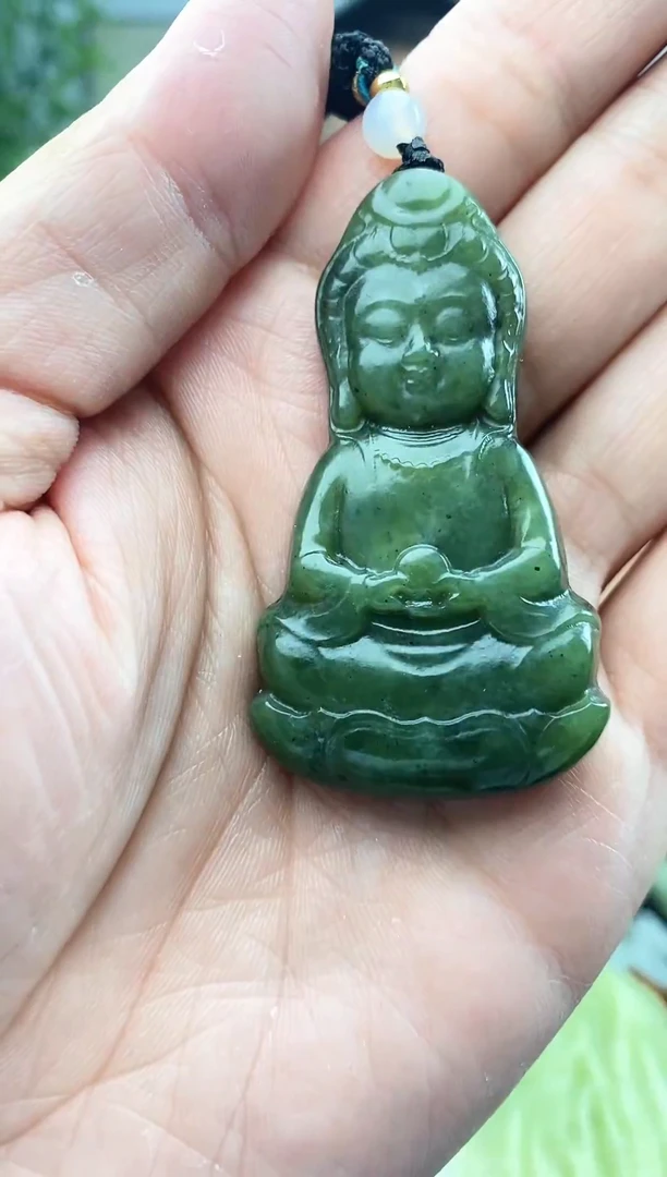 和田玉未镶嵌颈饰1