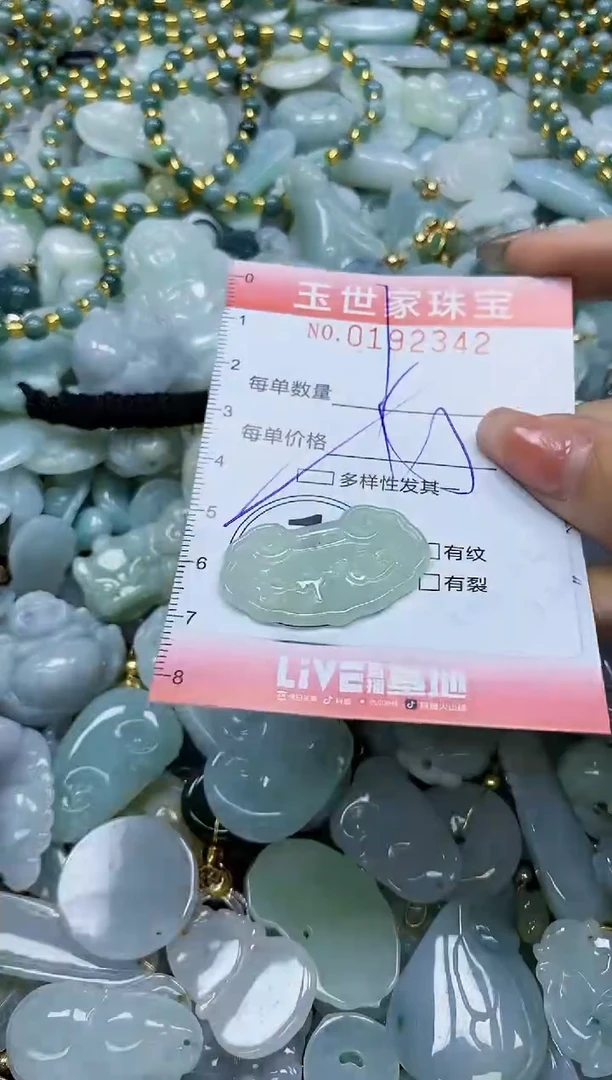 【闪购商品】翡翠颈饰未镶嵌闪购0192342多样性发其一