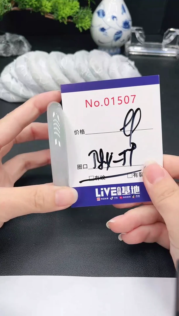未镶嵌手镯翡翠1507