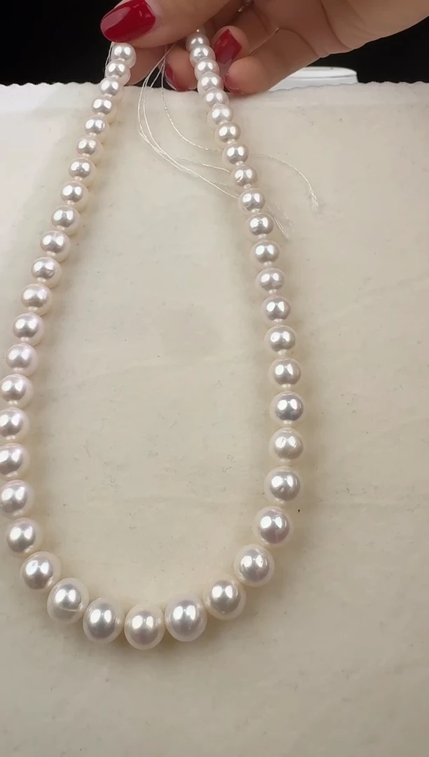 颈饰银S925镶嵌淡水珍珠1
