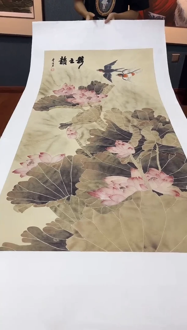 国画九霄甄选国画作品52