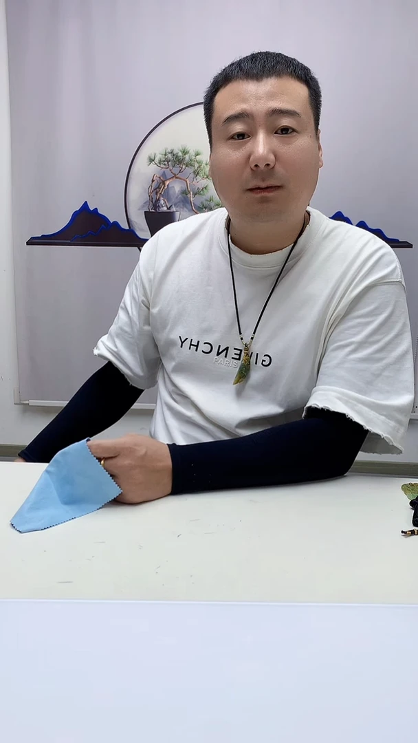 定制翡翠未镶嵌海*?4898DD-毛货挂件105