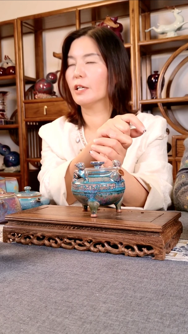 虎贲壶 土魂钧瓷