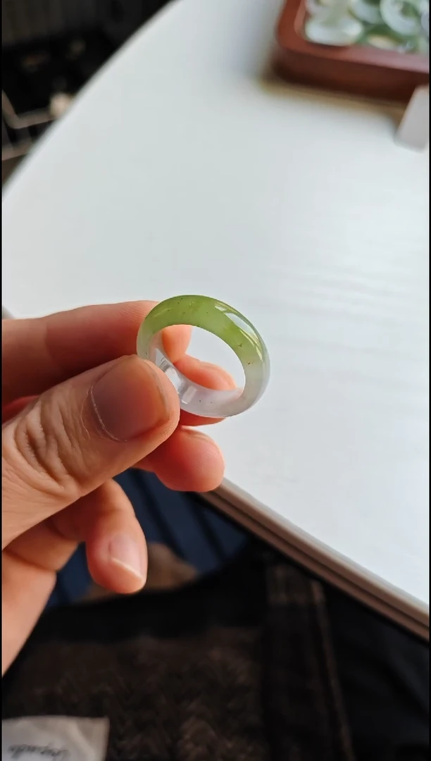 未镶嵌戒圈翡翠1翡翠戒圈未镶嵌18号