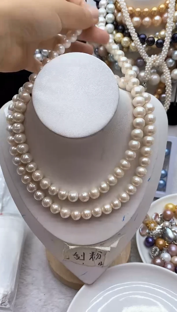 淡水珍珠钛钢颈饰33