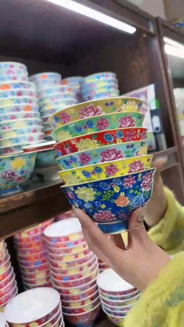 【闪购商品】瓷片5英寸饭碗6个景德镇陶瓷