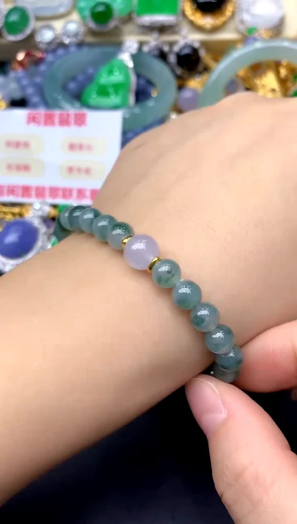 未镶嵌手串翡翠308 -中国好珍宝