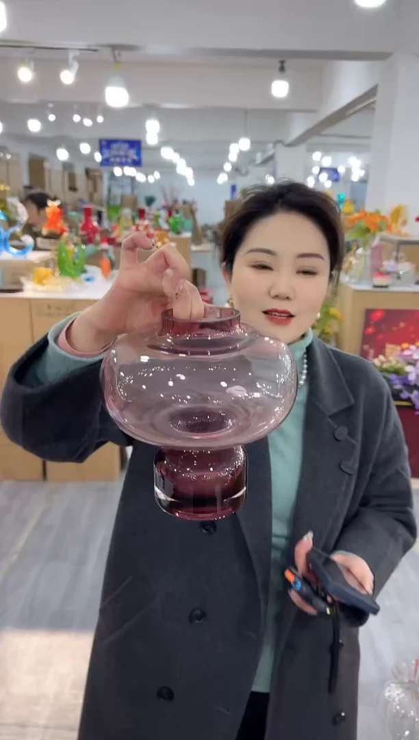 【闪购商品】琉璃泰新花器F-18晚