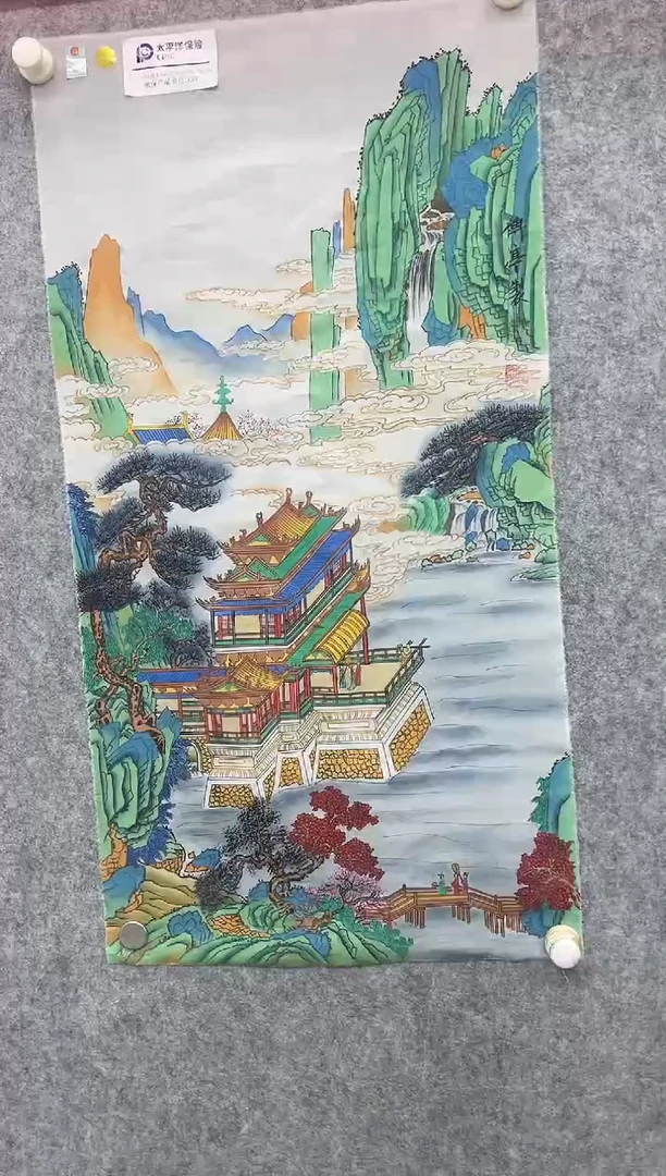 国画张传亭老师的作品3