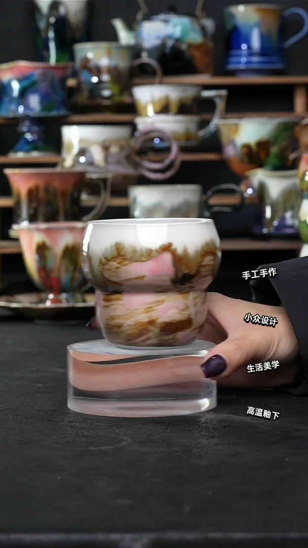 设计师款景德镇森涩手创陶瓷（食品级）242