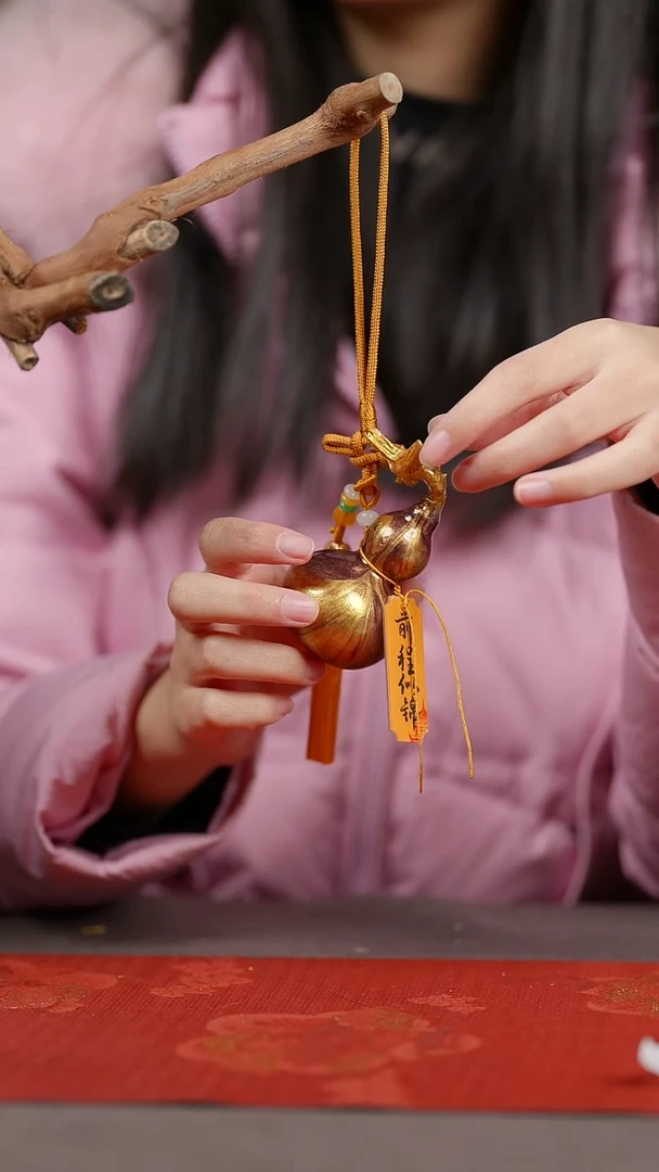 【闪购商品】1935号葫芦摆件车挂手持