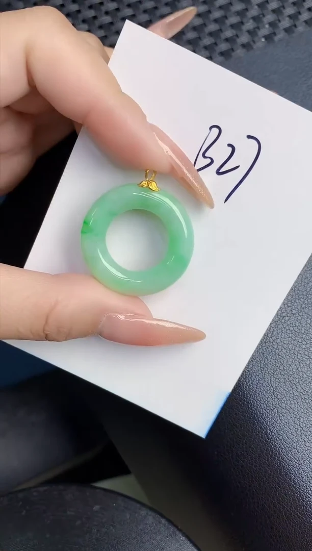 【闪购商品】翡翠颈饰18K金镶嵌000000000