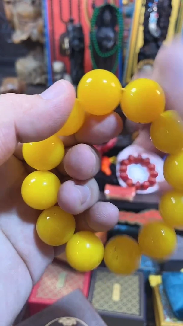 未镶嵌蜜蜡手串旭升文玩精选1