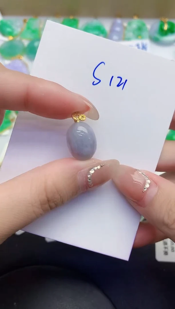 颈饰未镶嵌翡翠缅甸天然翡翠a货