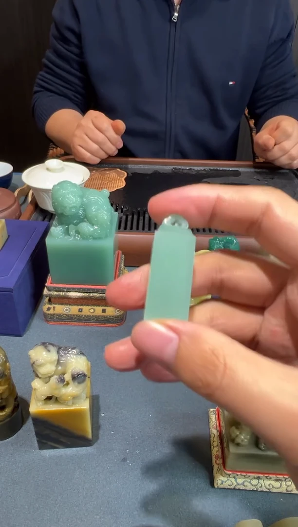 【闪购商品】青田石印石编号编号dqt3077