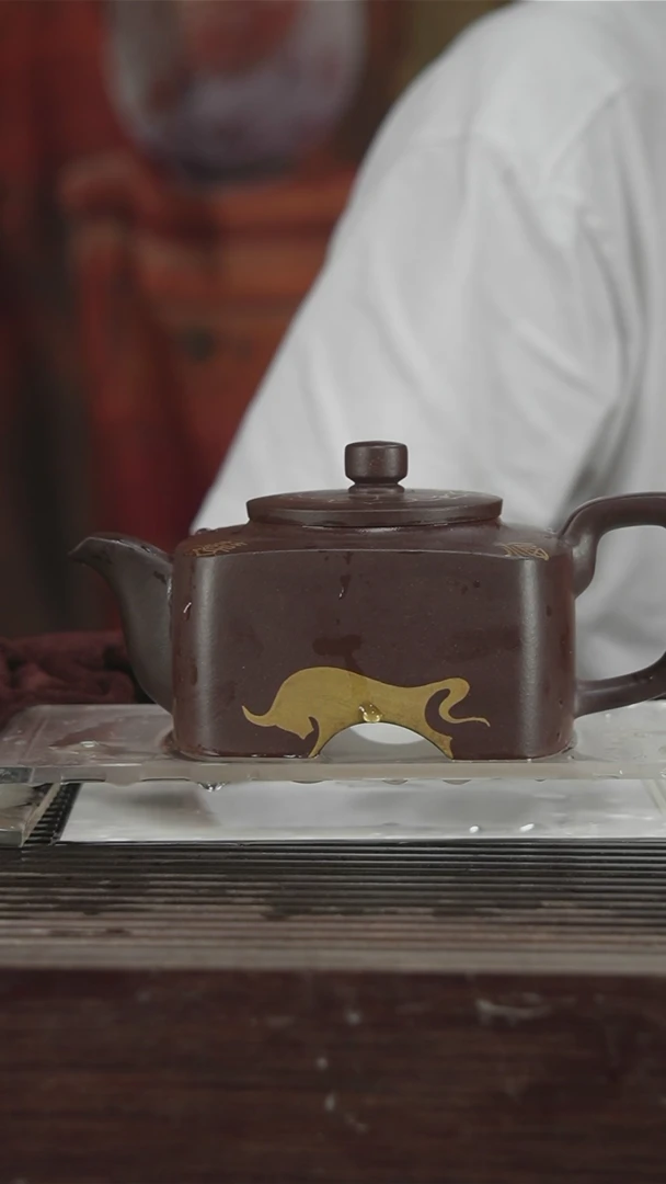 茶壶紫砂原矿紫砂壶500CC117号