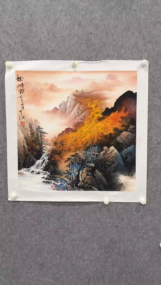国画李纲-4平尺-国画作品
