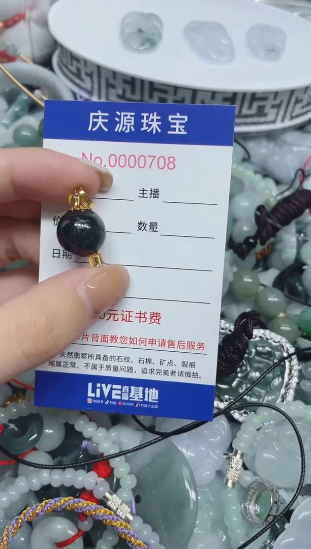 翡翠未镶嵌颈饰238