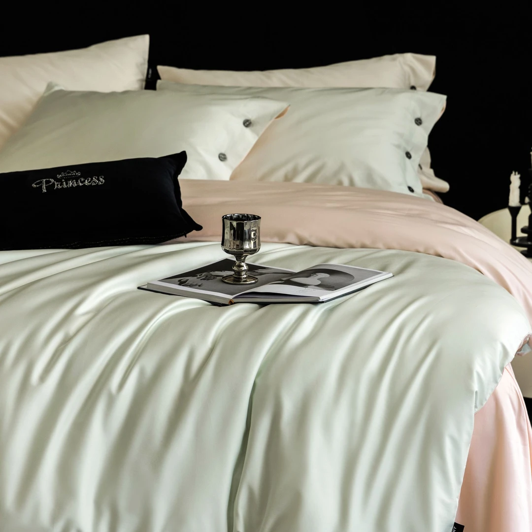 POCKET PIG/布袋猪【小森林】贡缎长绒棉全棉纽扣款套件