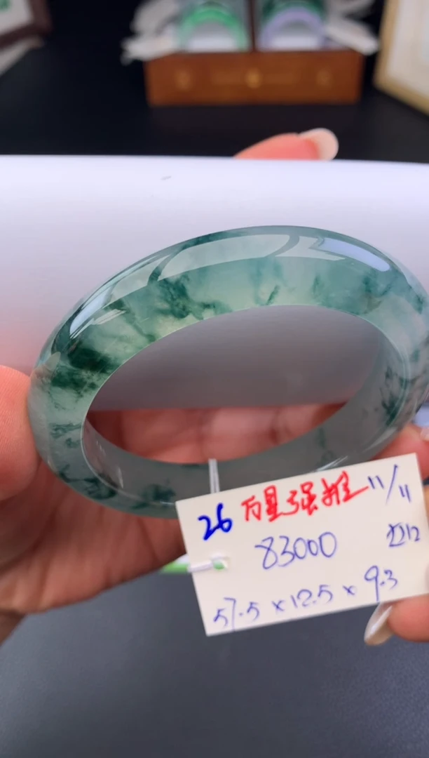 未镶嵌手镯翡翠仙***李假一赔三 手镯   订金