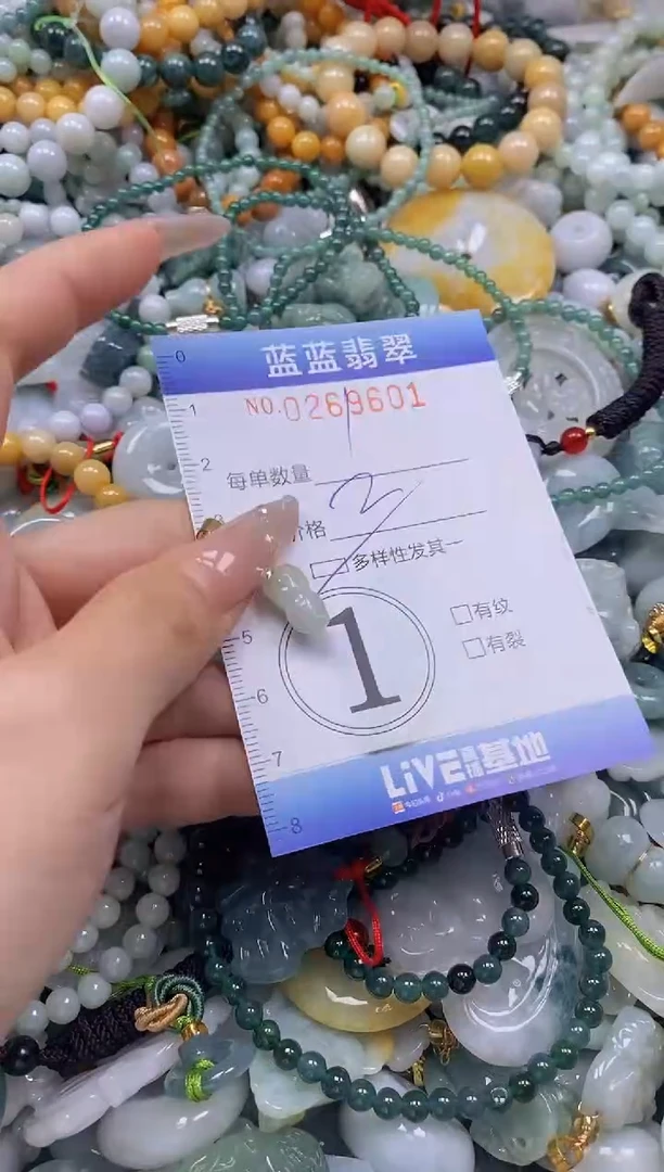 翡翠未镶嵌颈饰闪购0269601多样性发其一