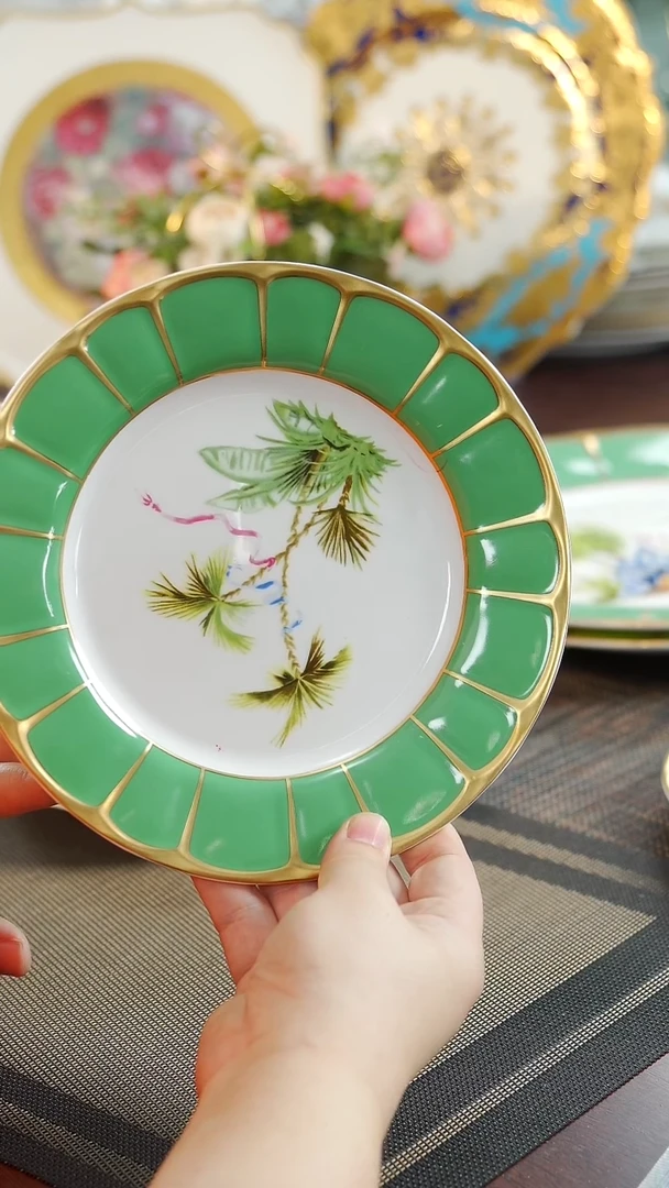 【闪购商品】瓷片8英寸平盘 微瑕 福利价